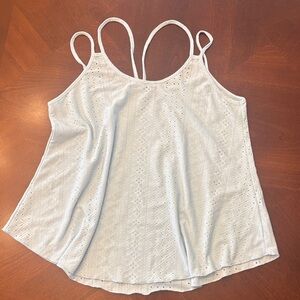 Elegant Eyelet Women's Tank